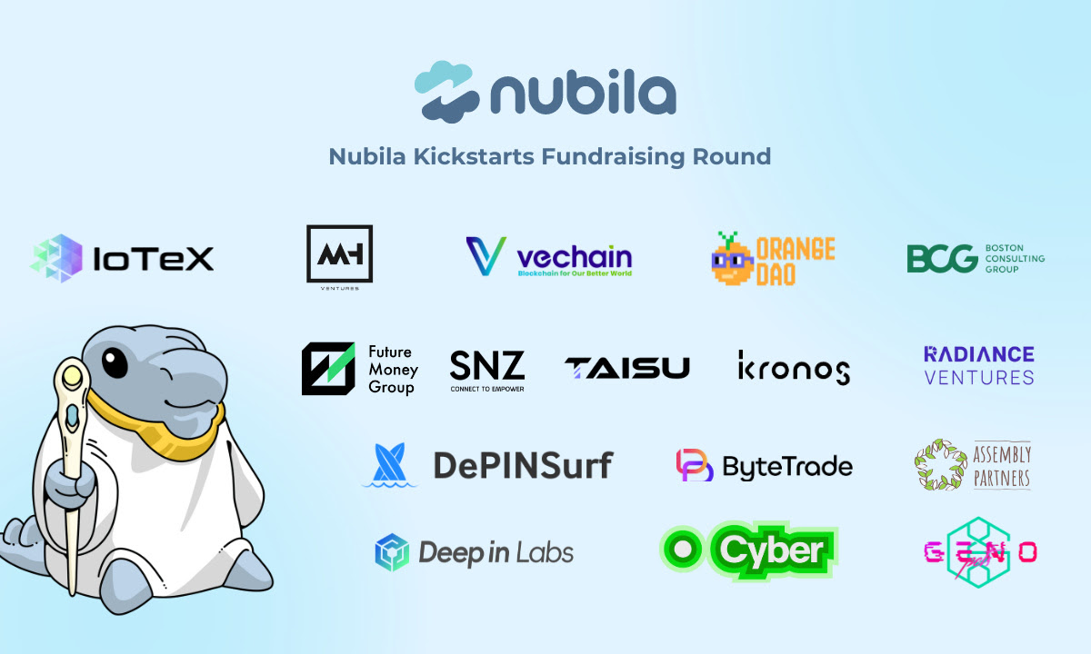 Nubila Kicks Off Fundraising Round Led by IoTeX, VeChain