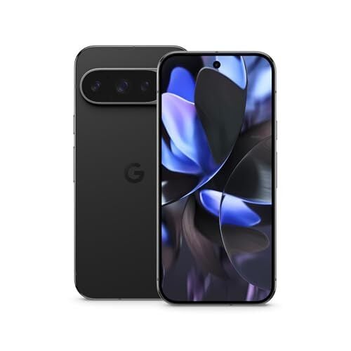 Google Pixel 9 Pro - Unlocked Android Smartphone with Gemini, Triple Rear Camera System, 24-Hour Battery, and 6.3 Super Actua Display - Obsidian - 256 GB