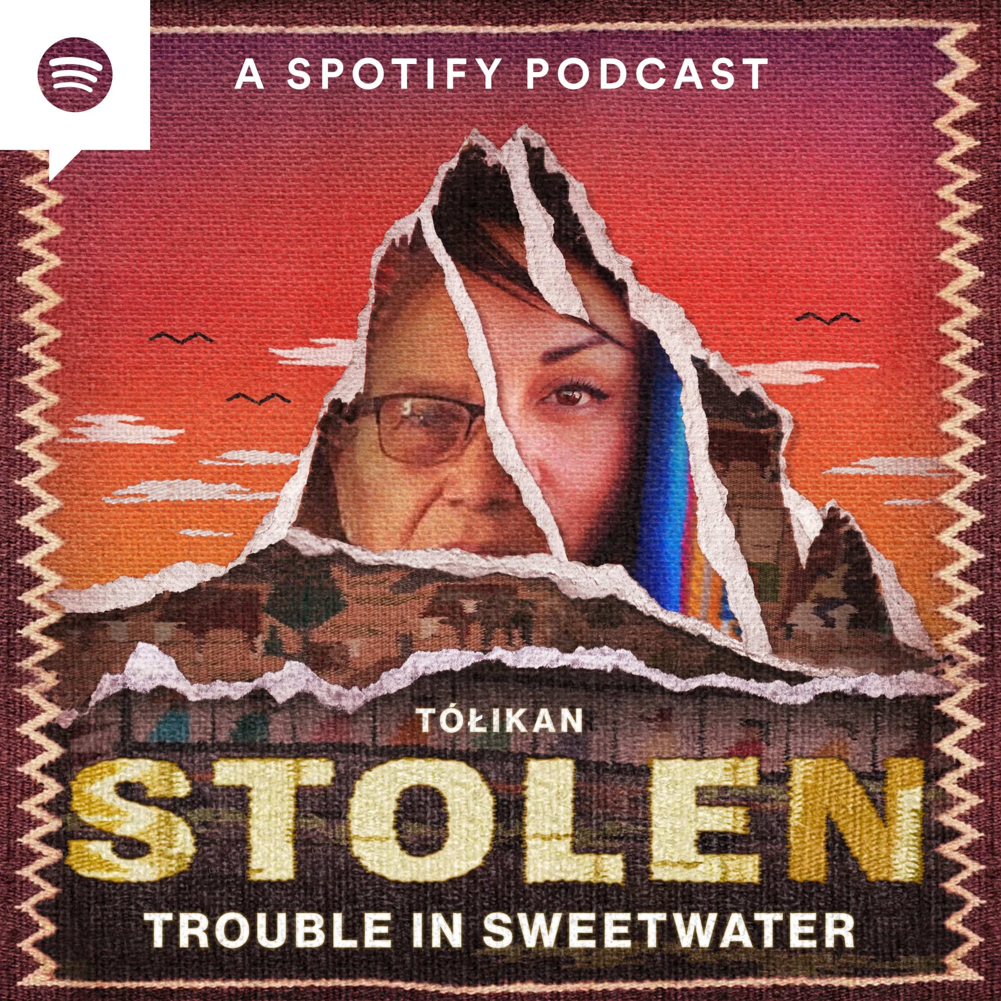 Stolen podcast art