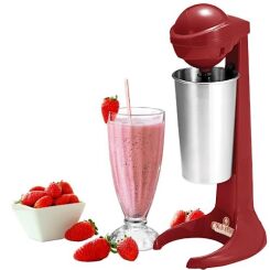 Cold Stone Milkshake Maker with Stainless Steel Mixing Cup 16 ounce, Electric Drink Maker