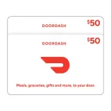 DoorDash Two $50 eGift Cards