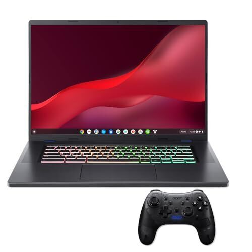 Acer Chromebook 516 GE Cloud Gaming Laptop | 16.0 WQXGA 2560x1600 100% sRGB 120Hz IPS | Intel Core i5-1240P | 16GB LPDDR4X | 256GB Gen 4 SSD | Wi-Fi 6E | RGB Backlit KB | Chrome OS | CBG516-1H-53TD