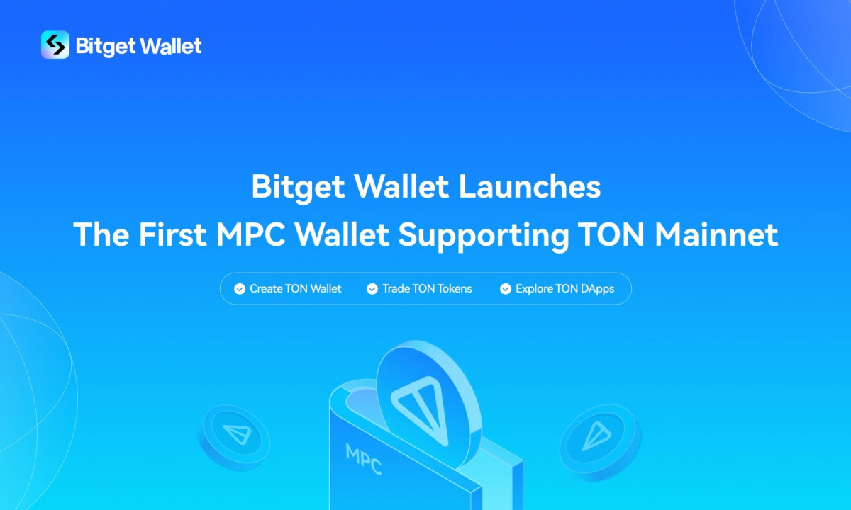 Bitget Wallet Introduces Industry's First MPC Wallet Solution Supporting TON Mainnet