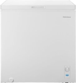 Insignia™ - 7.0 Cu. Ft. Garage Ready-Chest Freezer - White