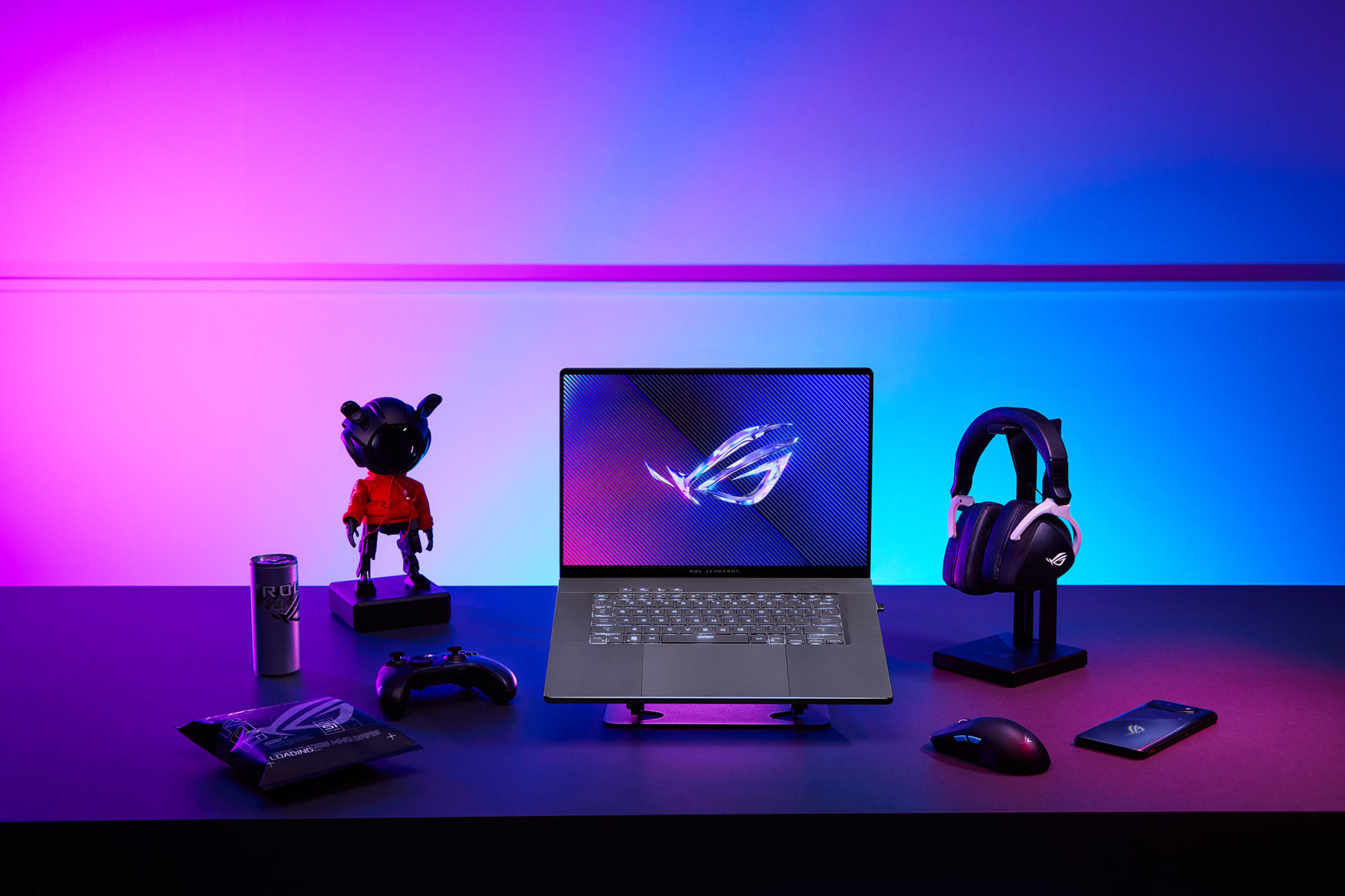 Asus ROG zephyrus G16 laptop gaming center