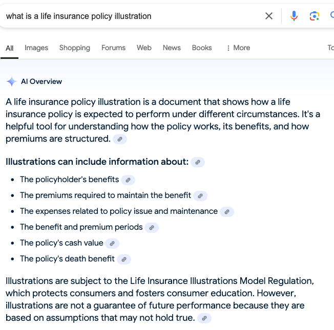 What Is A Life Insurance Policy Illustrations