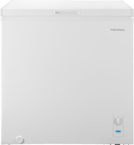 Insignia™ - 7.0 Cu. Ft. Garage Ready-Chest Freezer - White