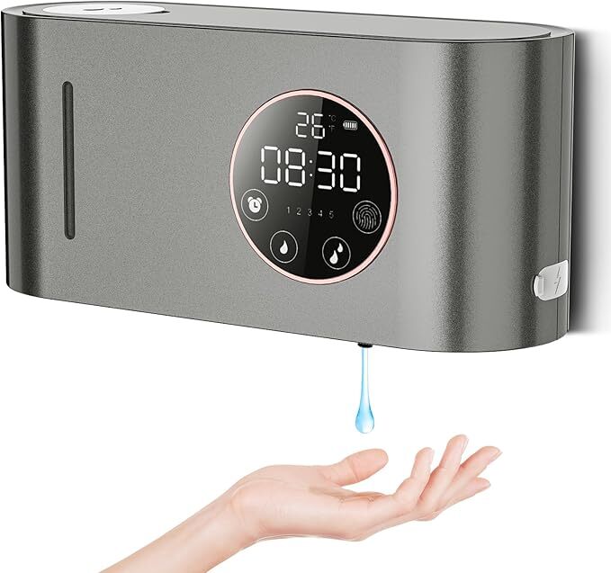 Automatic Soap Dispenser Wall Mounted, Touchless Liquid Soap Dispenser