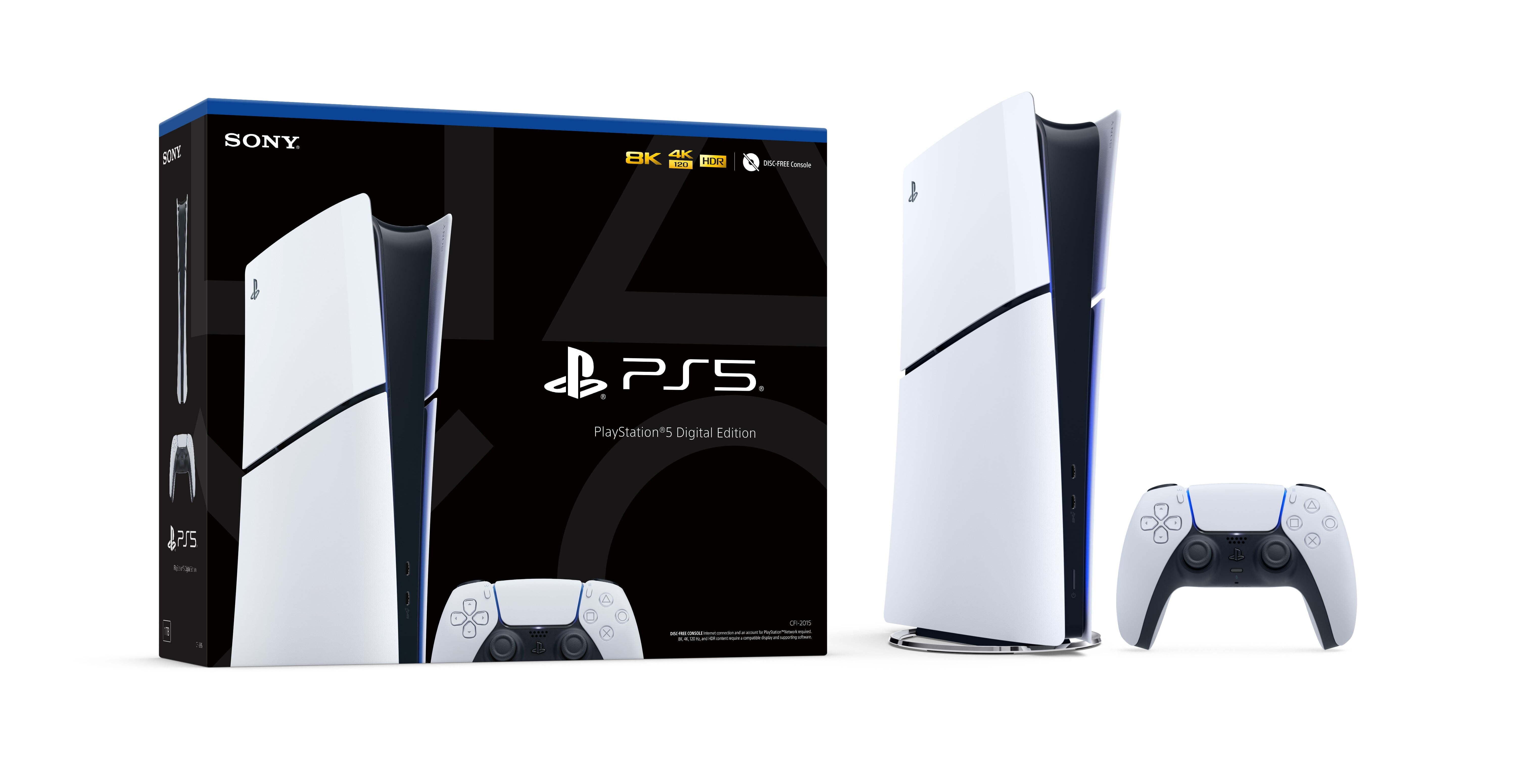 Sony PlayStation 5 (PS5) Digital Console Slim