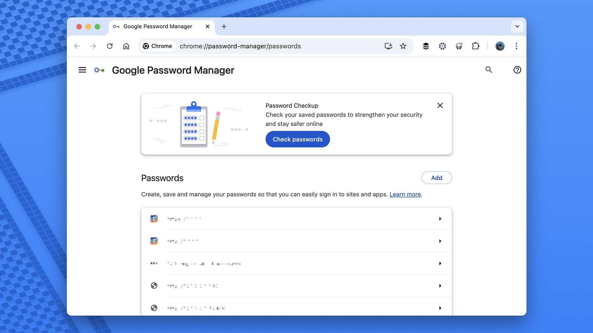 Google Password Manager